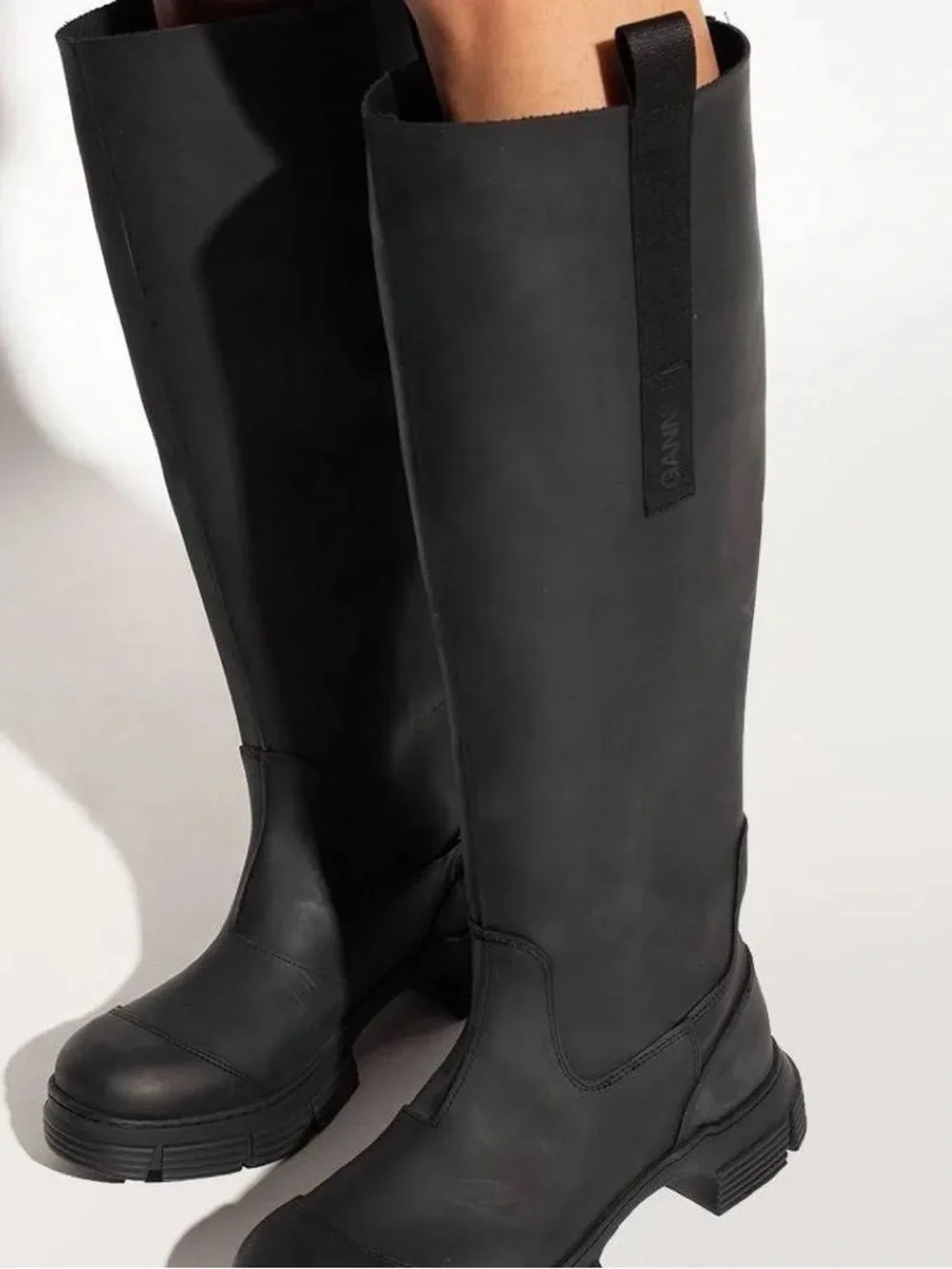 Ganni Tall Rain Boot | Size 39